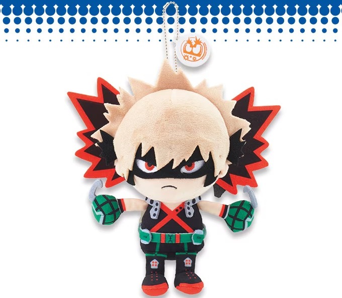 爆豪勝己ぬいぐるみキーチェーン