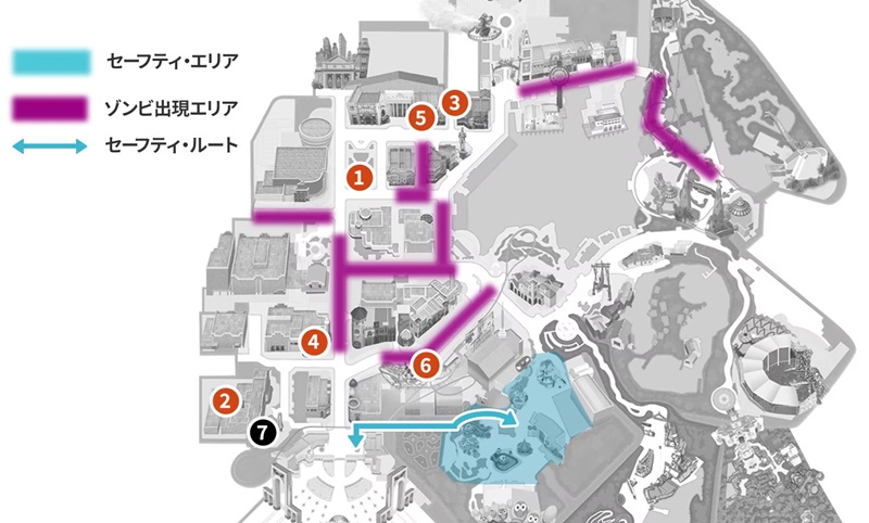 ハロウィンマップ