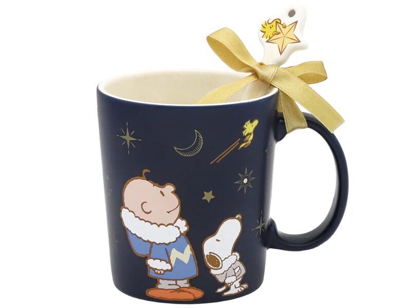 スヌーピースプーン付きマグカップ