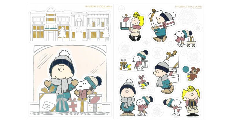 スヌーピーウィンドウステッカー