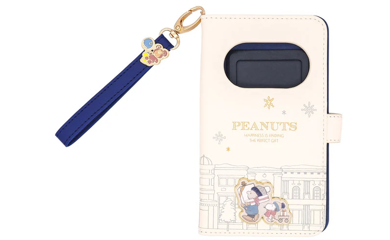 スヌーピー手帳型スマートフォンケース