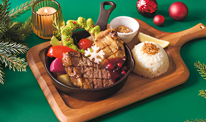 クリスマス・グリルプレート