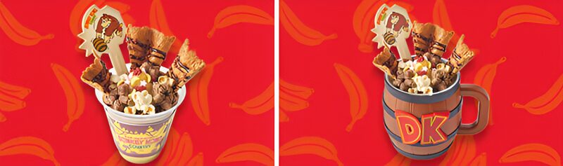 DKクラッシュ・ホットシェイクサンデー~バナナチョコ・フレーバー~