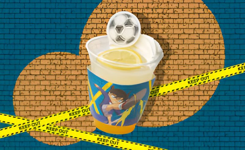 いっけぇぇぇ!コナンのパッション＆レモンドリンク（ホットアイス）