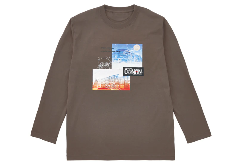 ロングスリーブTシャツグレー